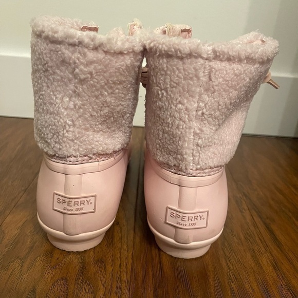 Sperry Saltwater Sherpa Duckboots Size 8.5 - Picture 2 of 5